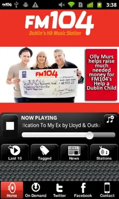 FM 104 android App screenshot 0